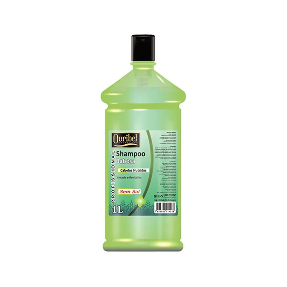 Ouribel - Babosa - Shampoo - 1 Litro