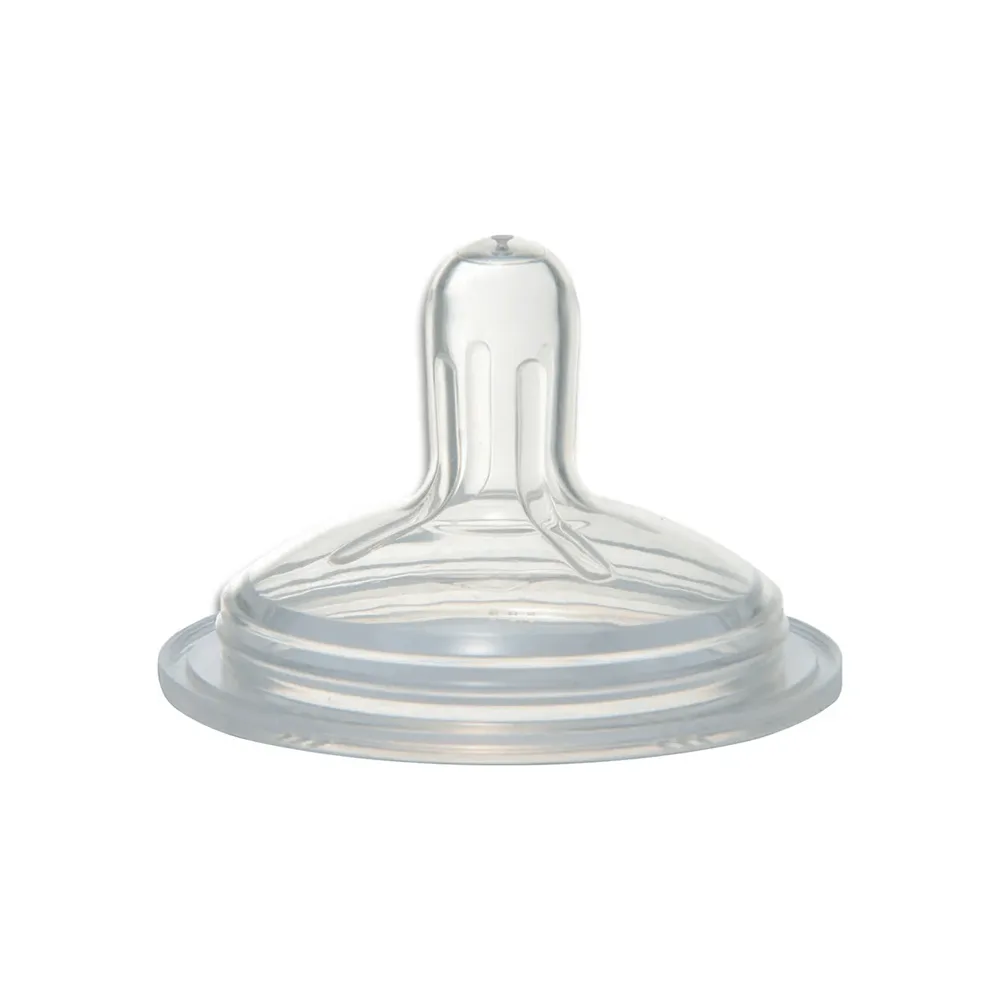 Bico para Mamadeira Lillo Super Redondo Silicone Tamanho Universal 1 Unidades