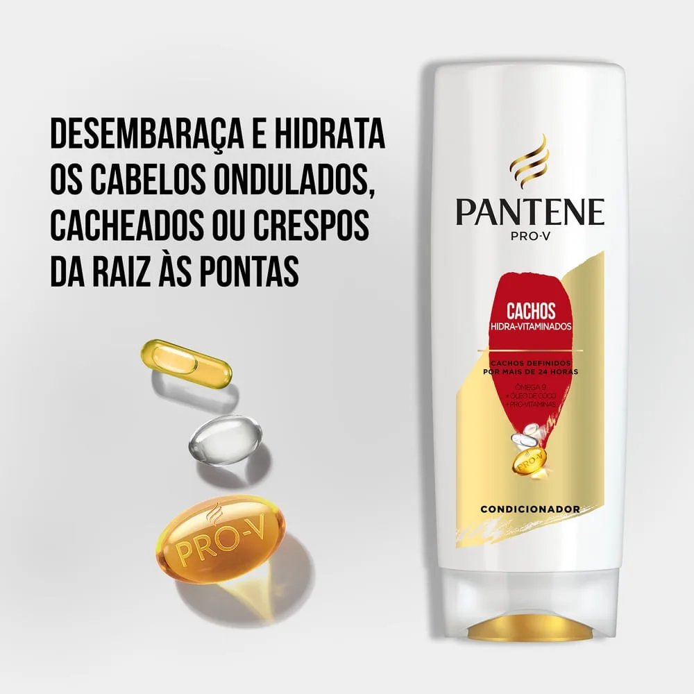 Condicionador Pantene Pro-V Cachos Hidra-Vitaminadoss 400ml