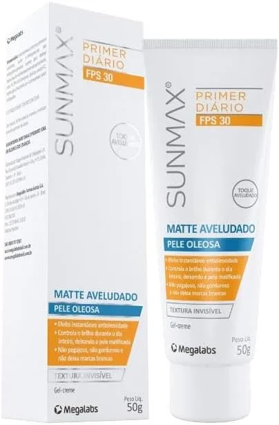 Kit Sabonete Líquido Fisiogel Terapia de Hidratação Diária 150ml 1 Uni + Protetor Solar Facial Sunmax Matte Aveludado FPS 30 50ml 1 Uni