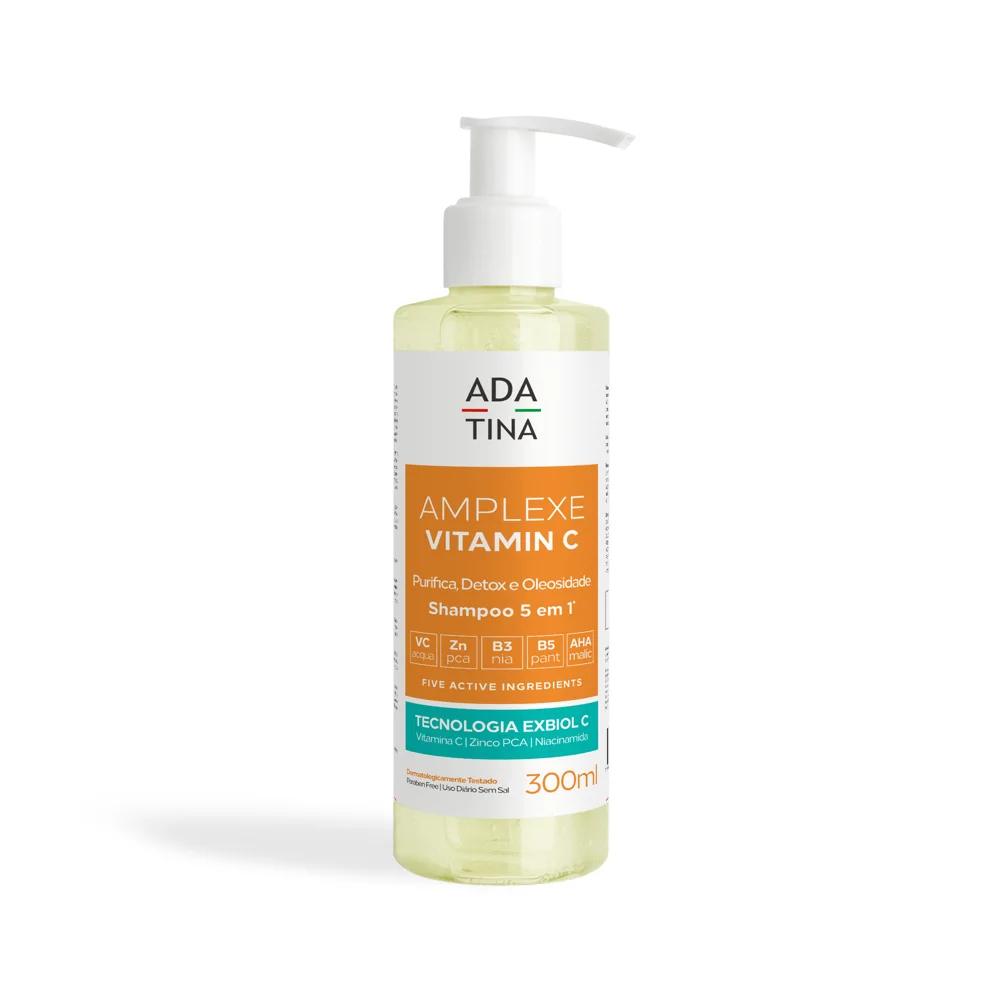 Shampoo Amplexe Vitamin C Ada Tina Purificante 5 em 1 300ml