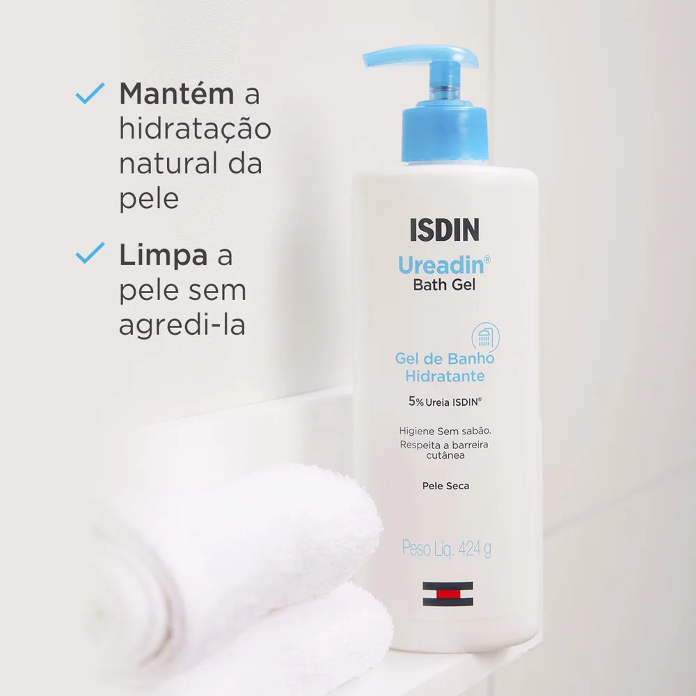 Sabonete Líquido ISDIN Ureadin Bath Gel Hidratante 424g