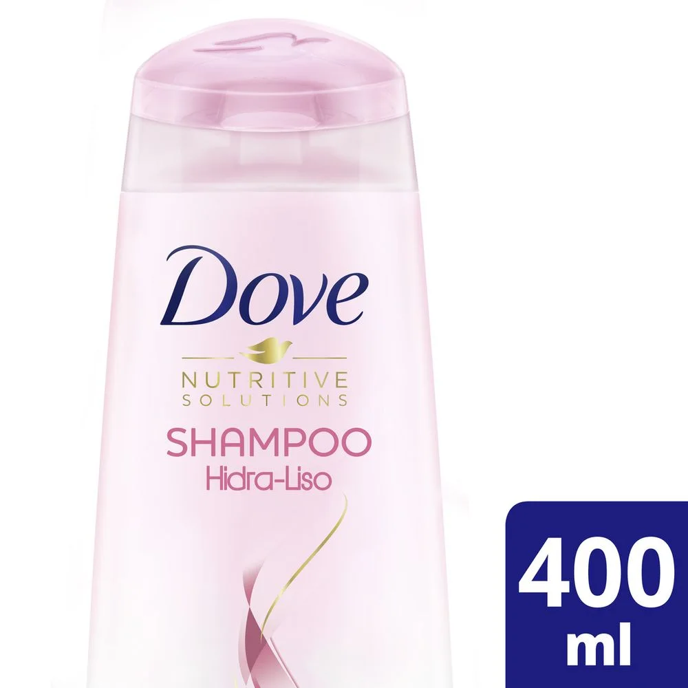 Shampoo Dove Hidra-Liso + Hialurônico 400ml