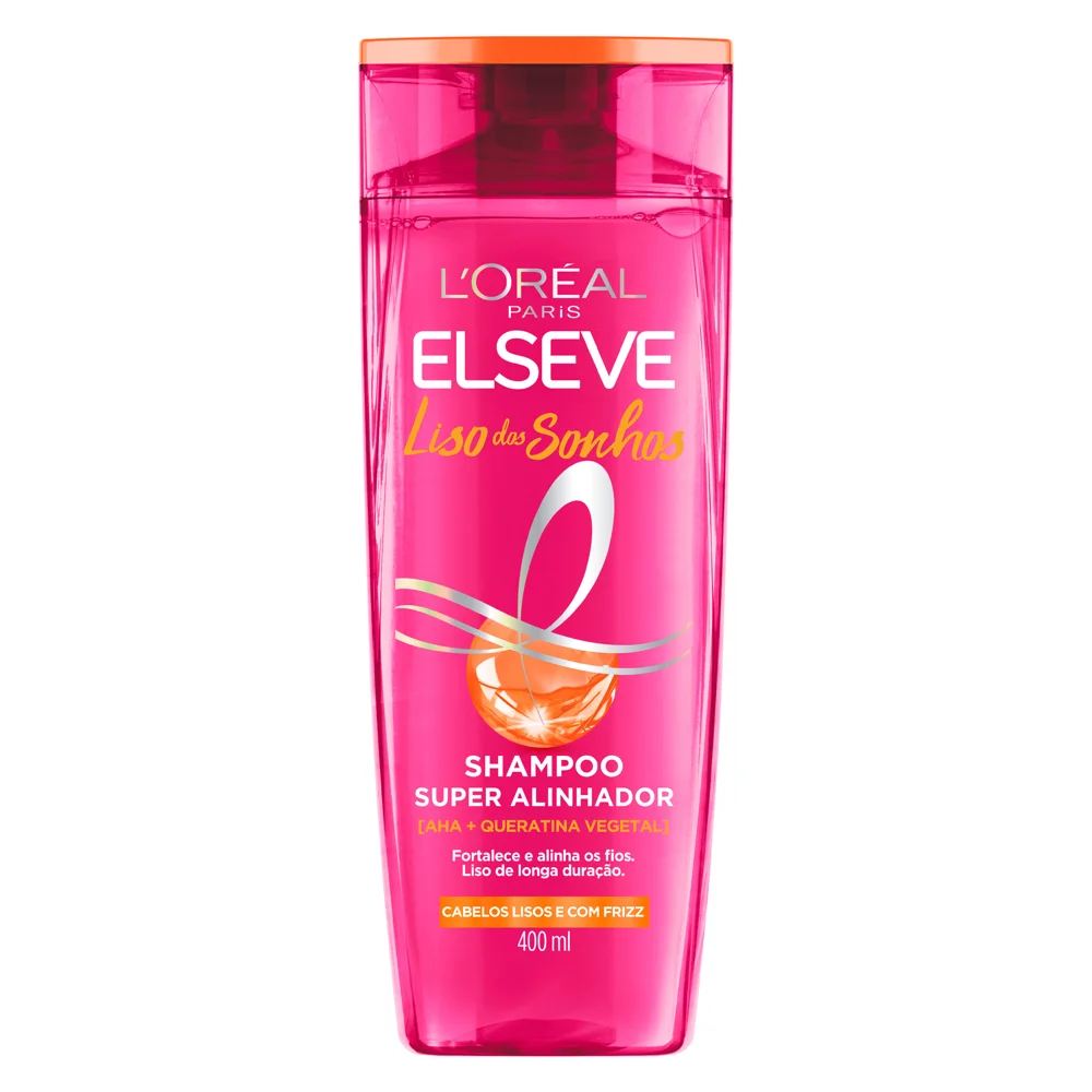 Shampoo Elseve Liso dos Sonhos Super Alinhador 400ml