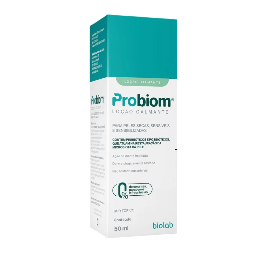 Loção Facial Probiom Calmante 50ml