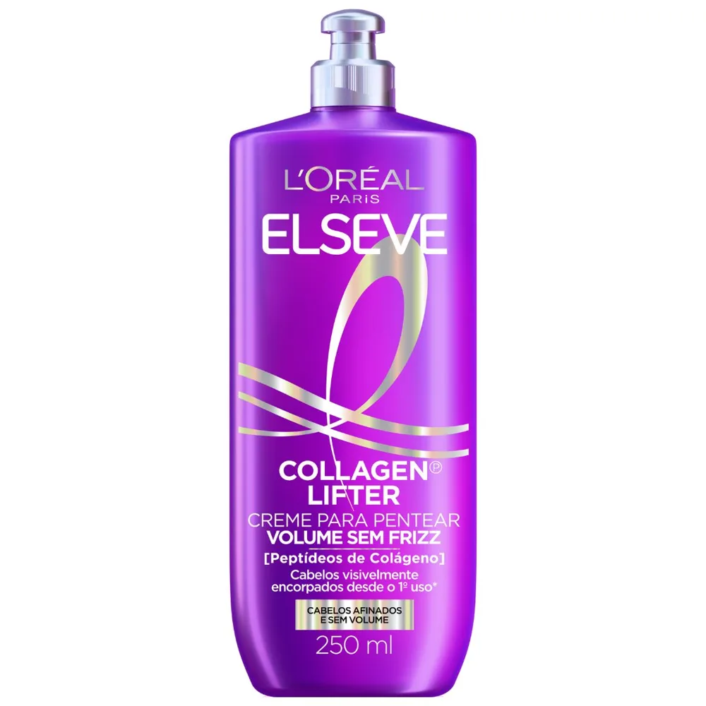 Creme Para Pentear Elseve Collagen Lifter 250ml