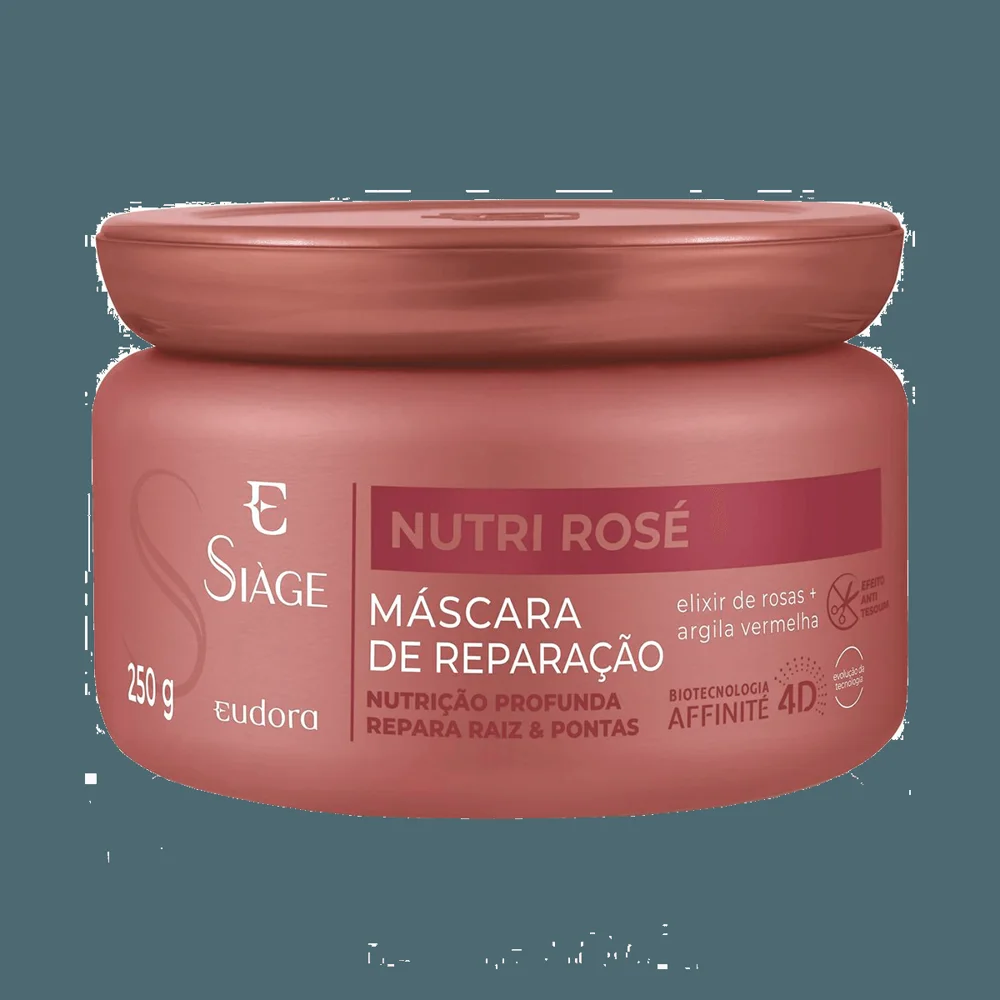 Máscara Capilar Eudora Siàge Nutri Rosé 250g