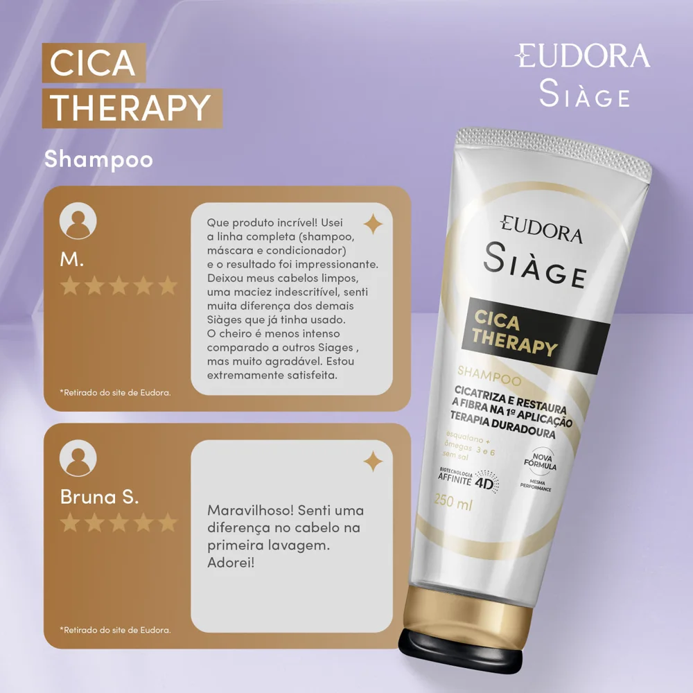 Shampoo Eudora Siàge Cica-Therapy 250ml