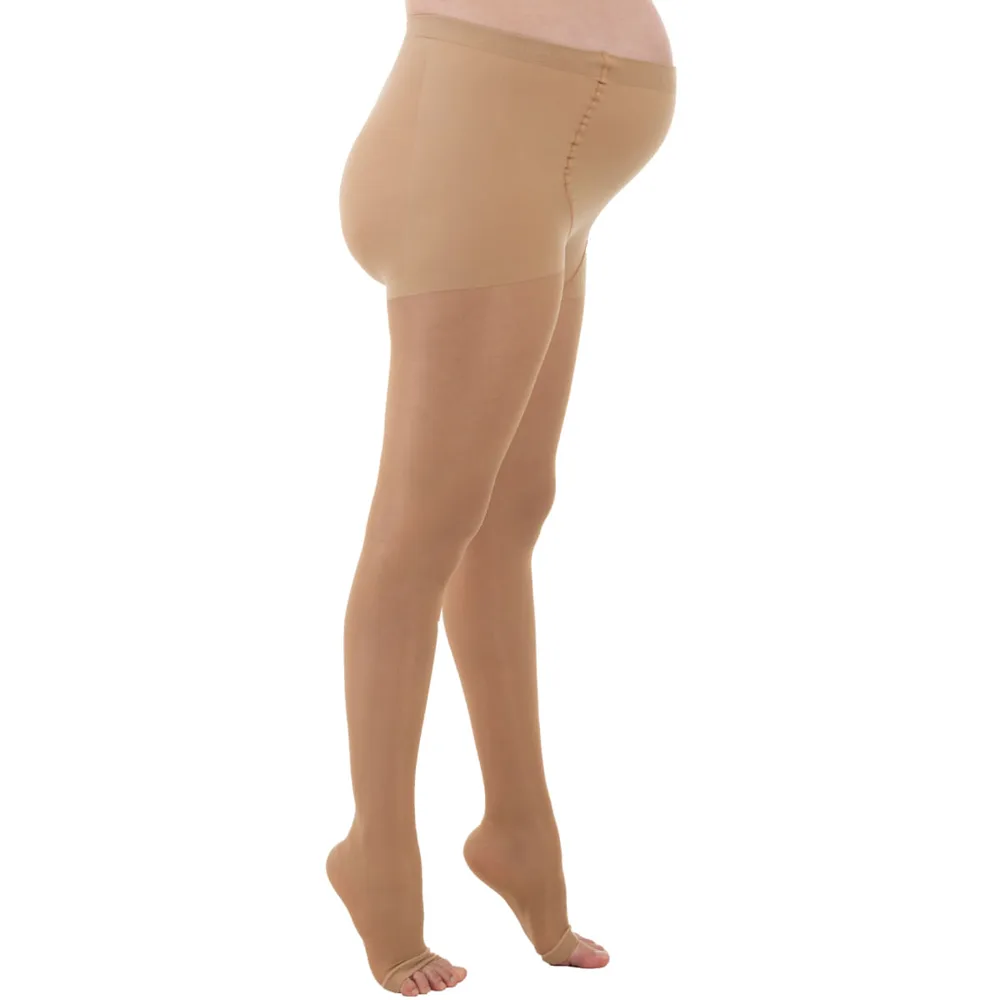Meia-Calça Gestante Legline Venosan - 15-23mmHg - Pé Aberto - Olinda - Tamanho M