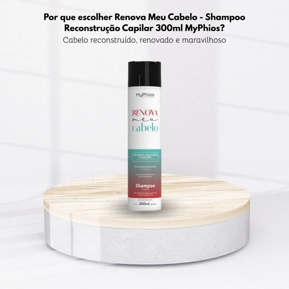MyPhios - Renova Meu Cabelo Hidratação - Shampoo - 300g