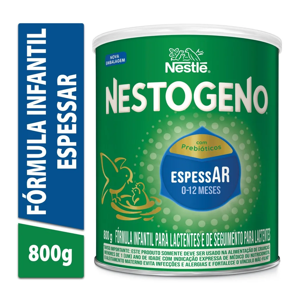 Fórmula Infantil Nestogeno EspessAR de 0 a 12 meses 800g