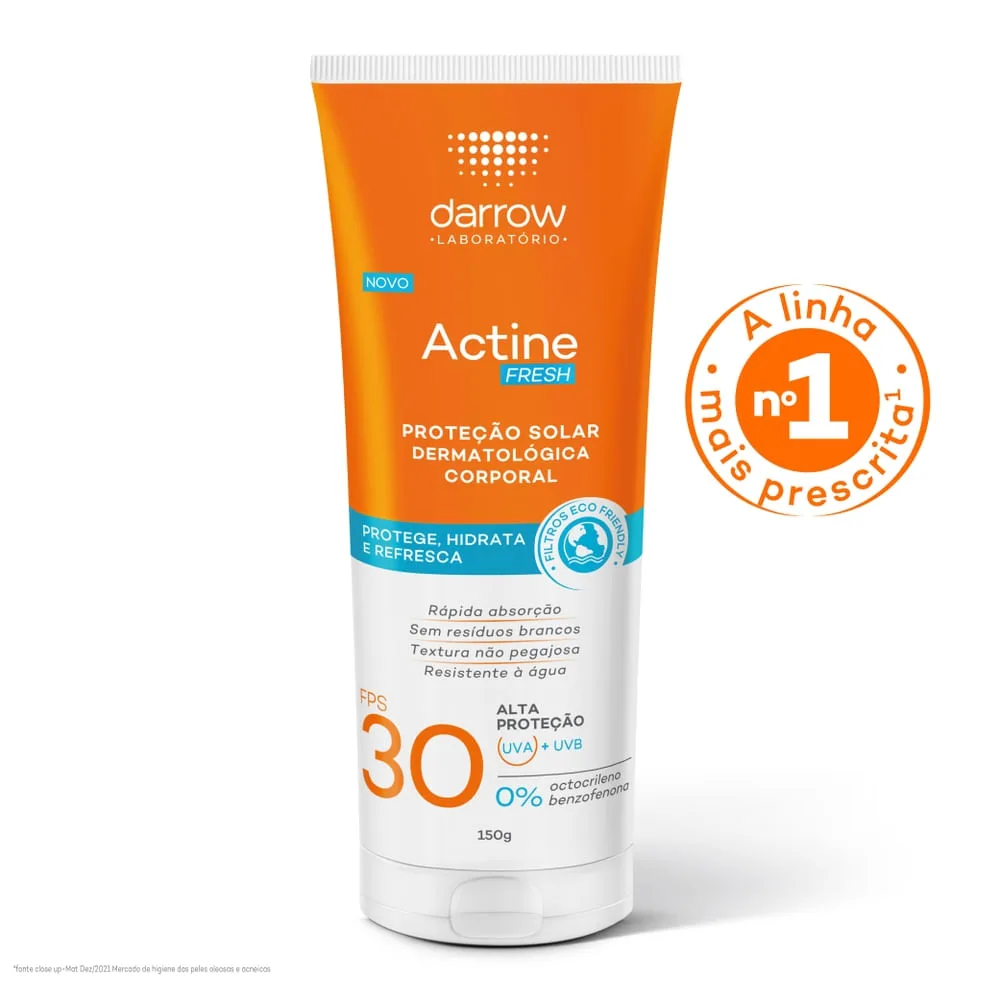 Protetor Solar Actine Fresh FPS30 150g