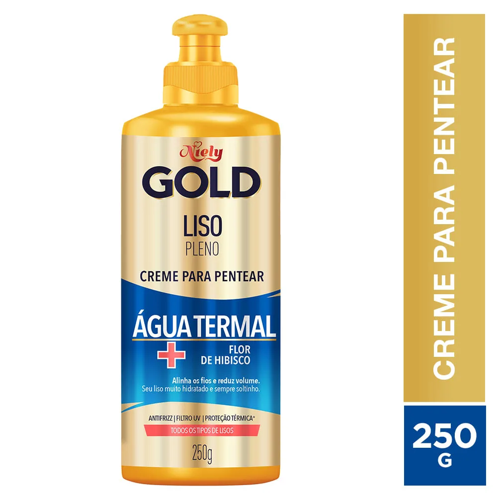 Creme de Pentear Niely Gold Liso Prolongado 250g