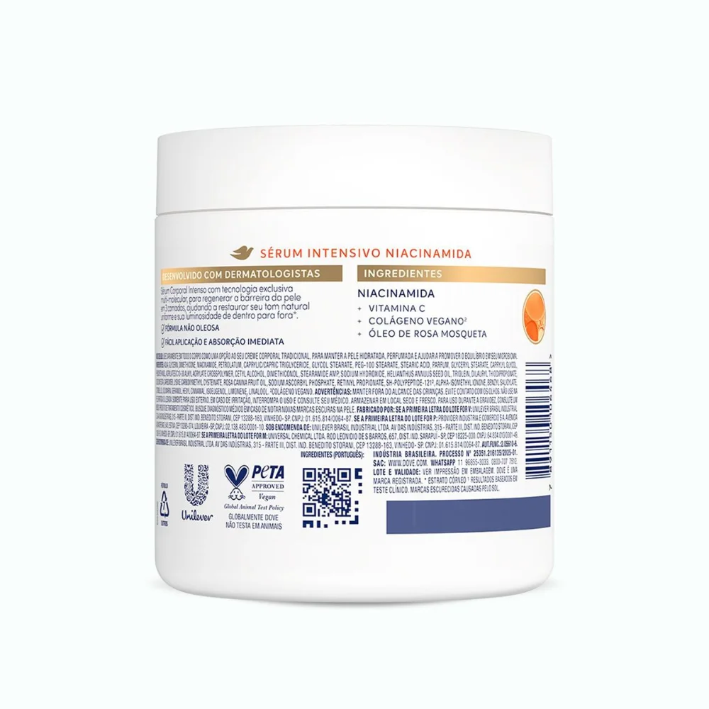 Sérum Corporal Dove Deo-Hidratante Intensivo 15% Niacinamida 450g