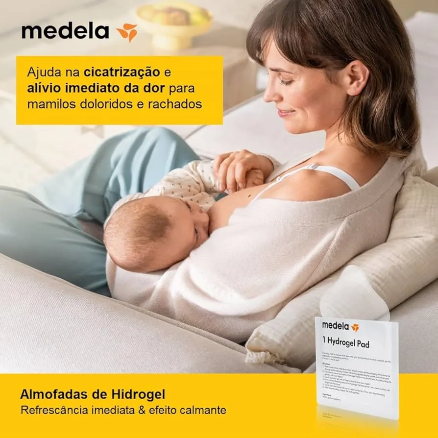 Almofada de Hidrogel para Seios Medela 4 Unidades