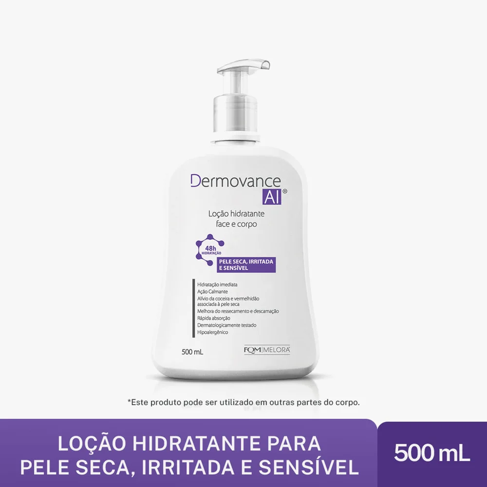 Loção Corporal Dermovance AI Hidratante 500ml