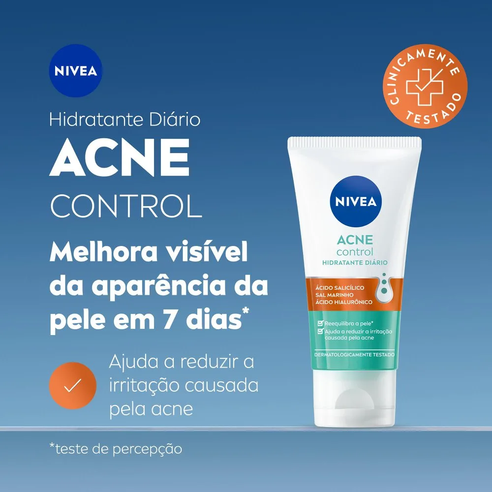 Hidratante Facial Nivea Acne Control Antioleosidade 50ml