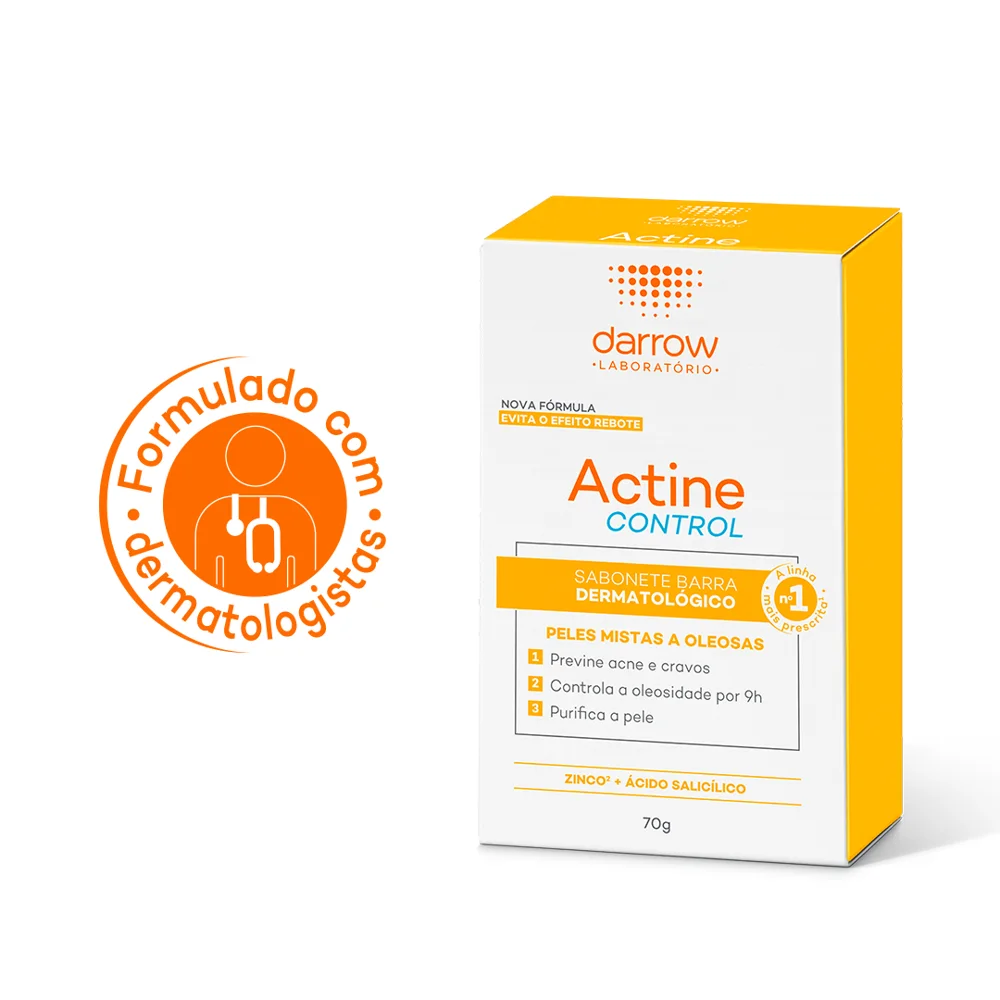 Sabonete em Barra Facial Darrow Actine Control Pele Oleosa 70g