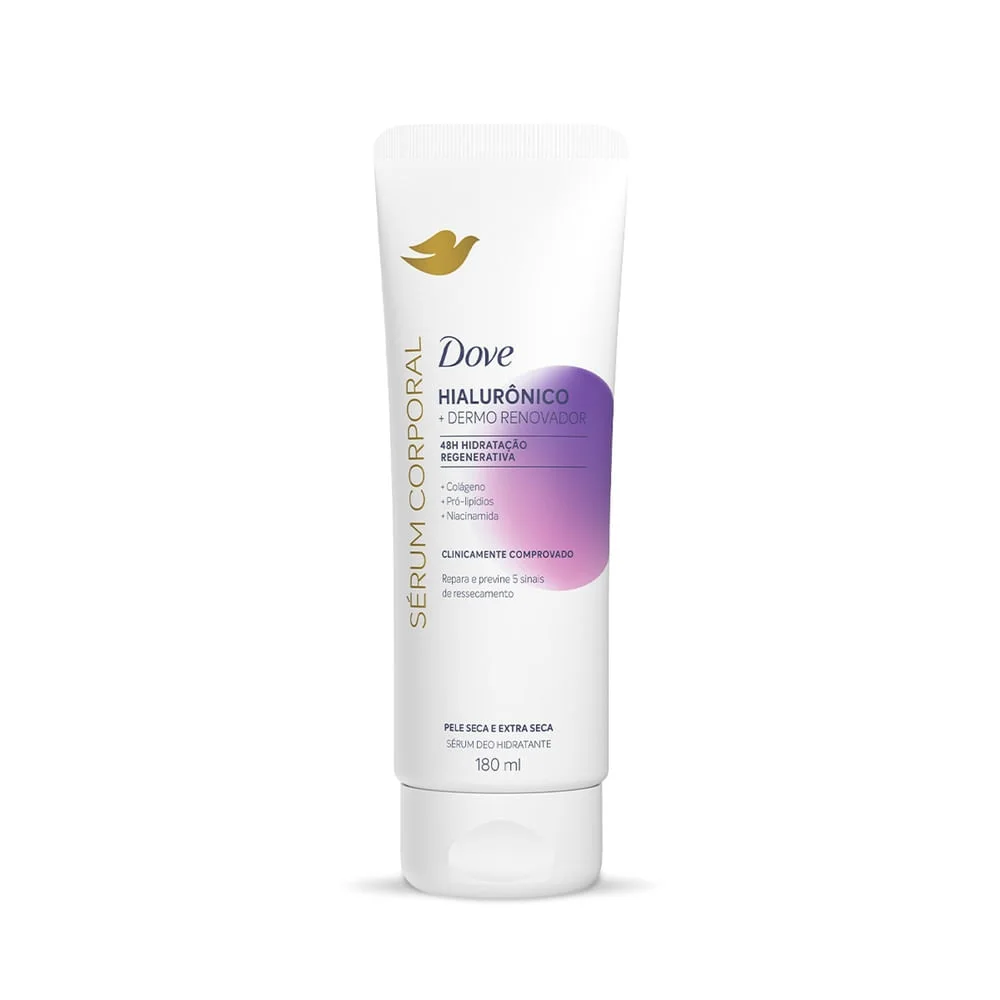 Sérum Corporal Dove com Ácido Hialurônico Dermo Renovador 180ml