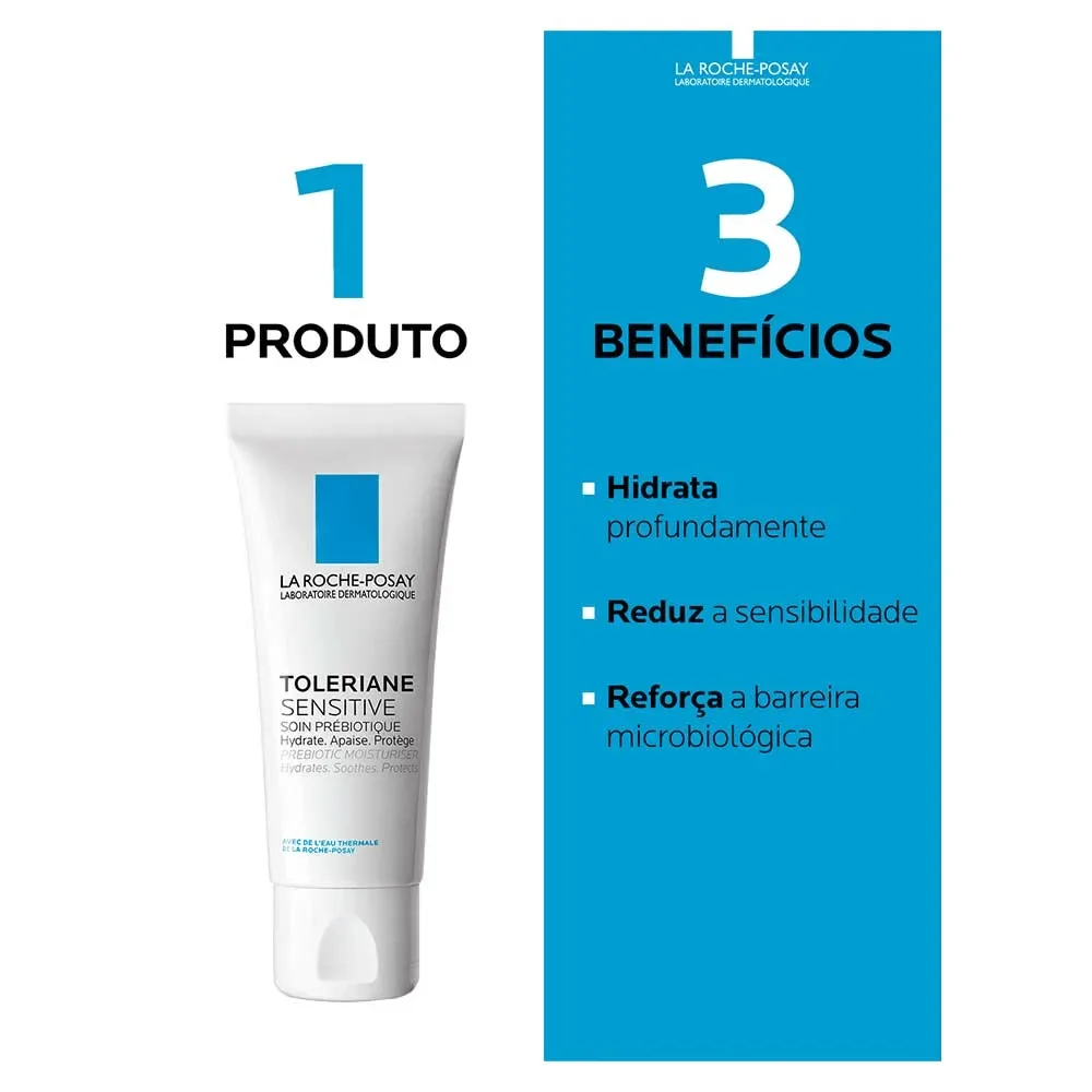 Creme Facial La Roche-Posay Toleriane Sensitive Hidratante 40ml