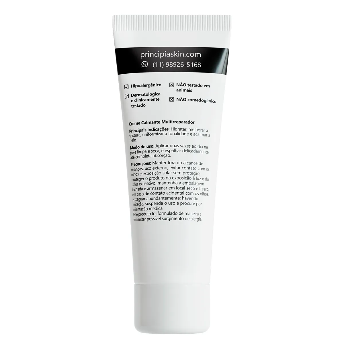Creme Calmante Multirreparador Principia Skincare CM-01 17,5% Mix de Ativos 40g
