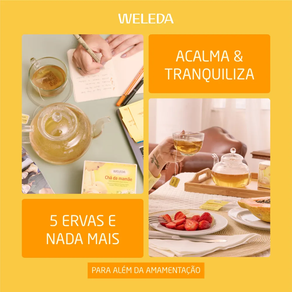 Chá Weleda Misto para Mamãe 60 Sachês