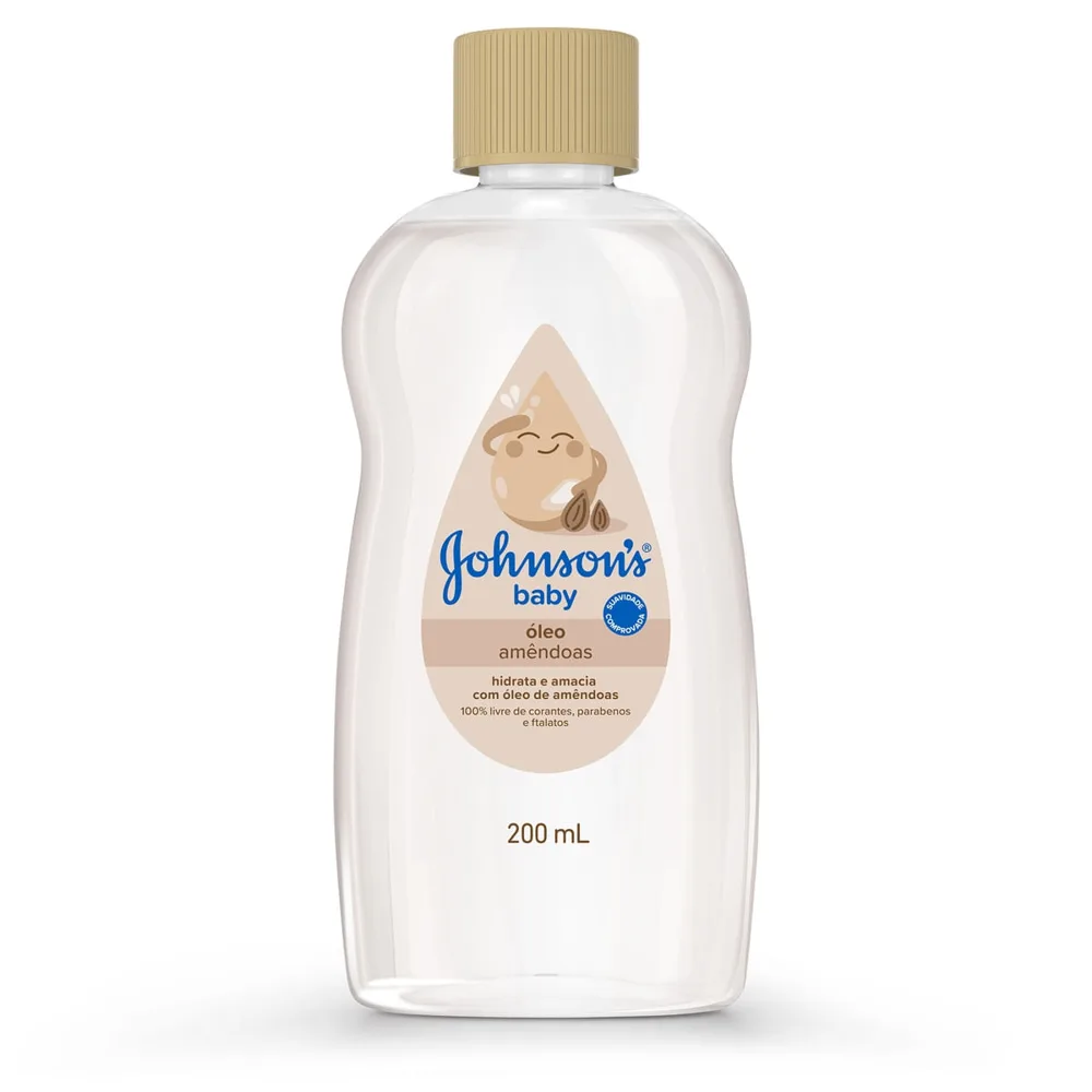Óleo de Amêndoas Johnson's Baby Infantil 200ml