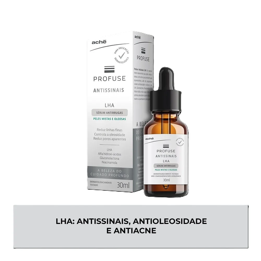 Sérum Profuse Antissinais Antirrugas Lha 30ml