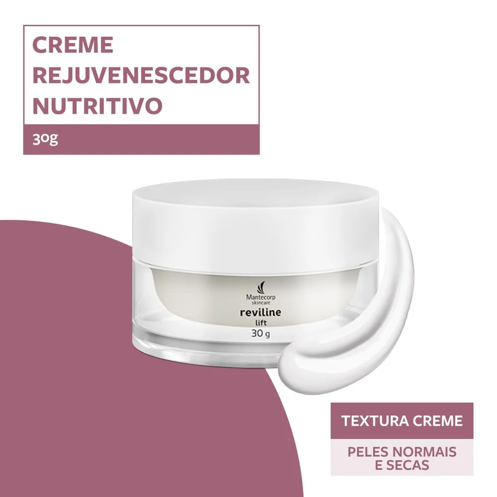 Creme Rejuvenecedor Facial Mantecorp Reviline Lift 30gr