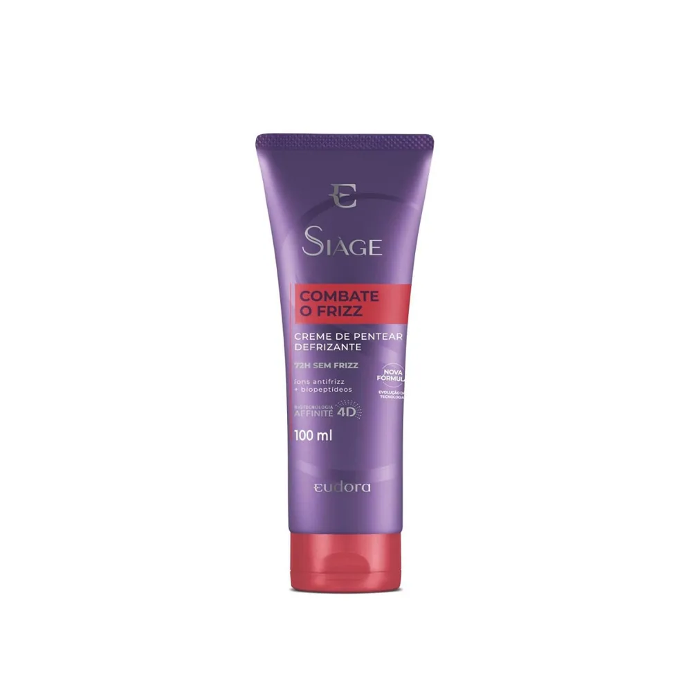 Creme de Pentear Eudora Siàge Combate o Frizz 100ml