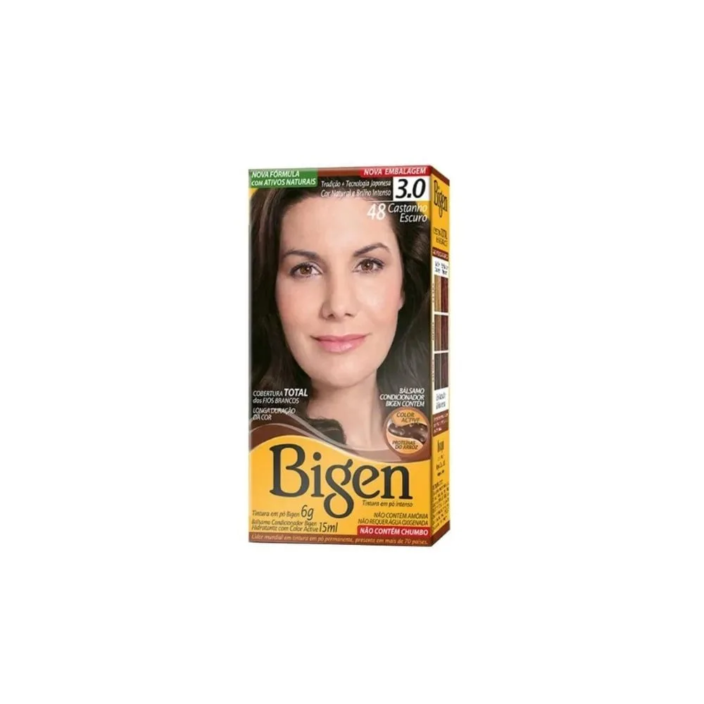 Tintura Bigen Castanho Escuro 48