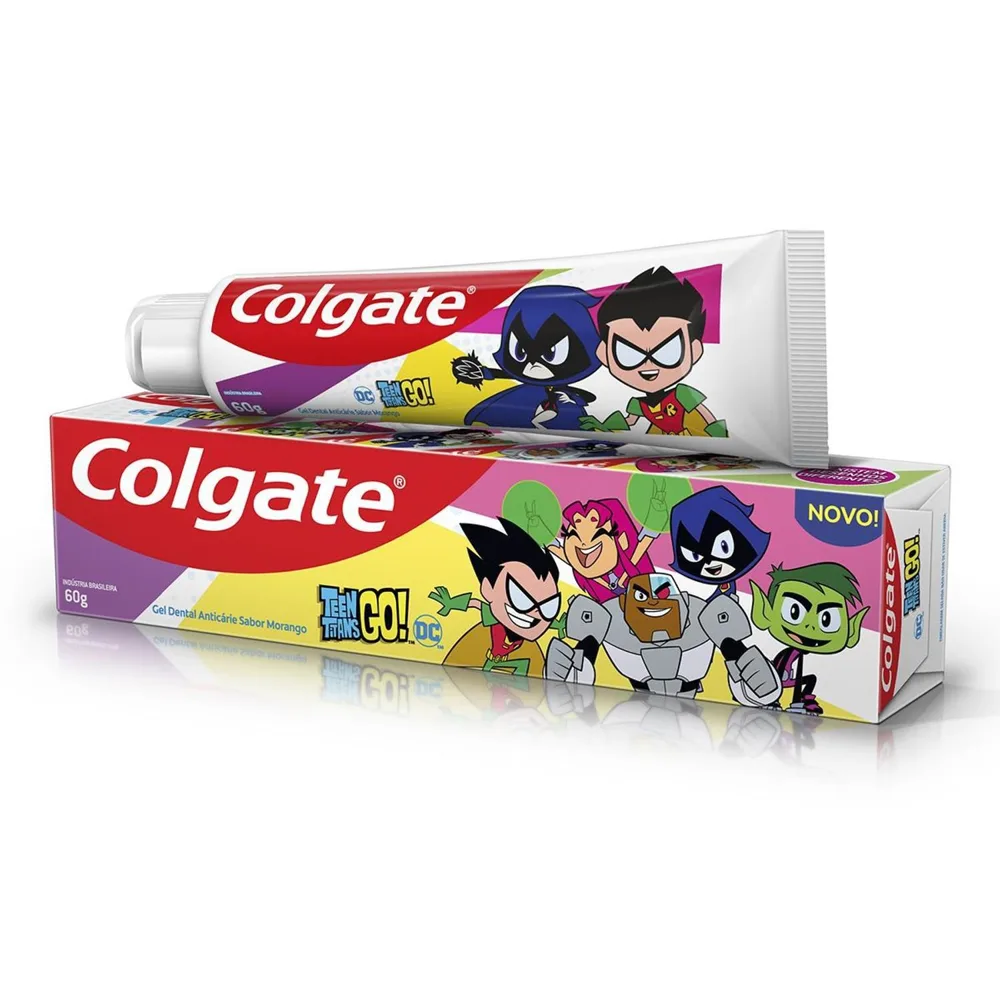 Creme Dental Infantil Colgate Teen Titans Go 60g