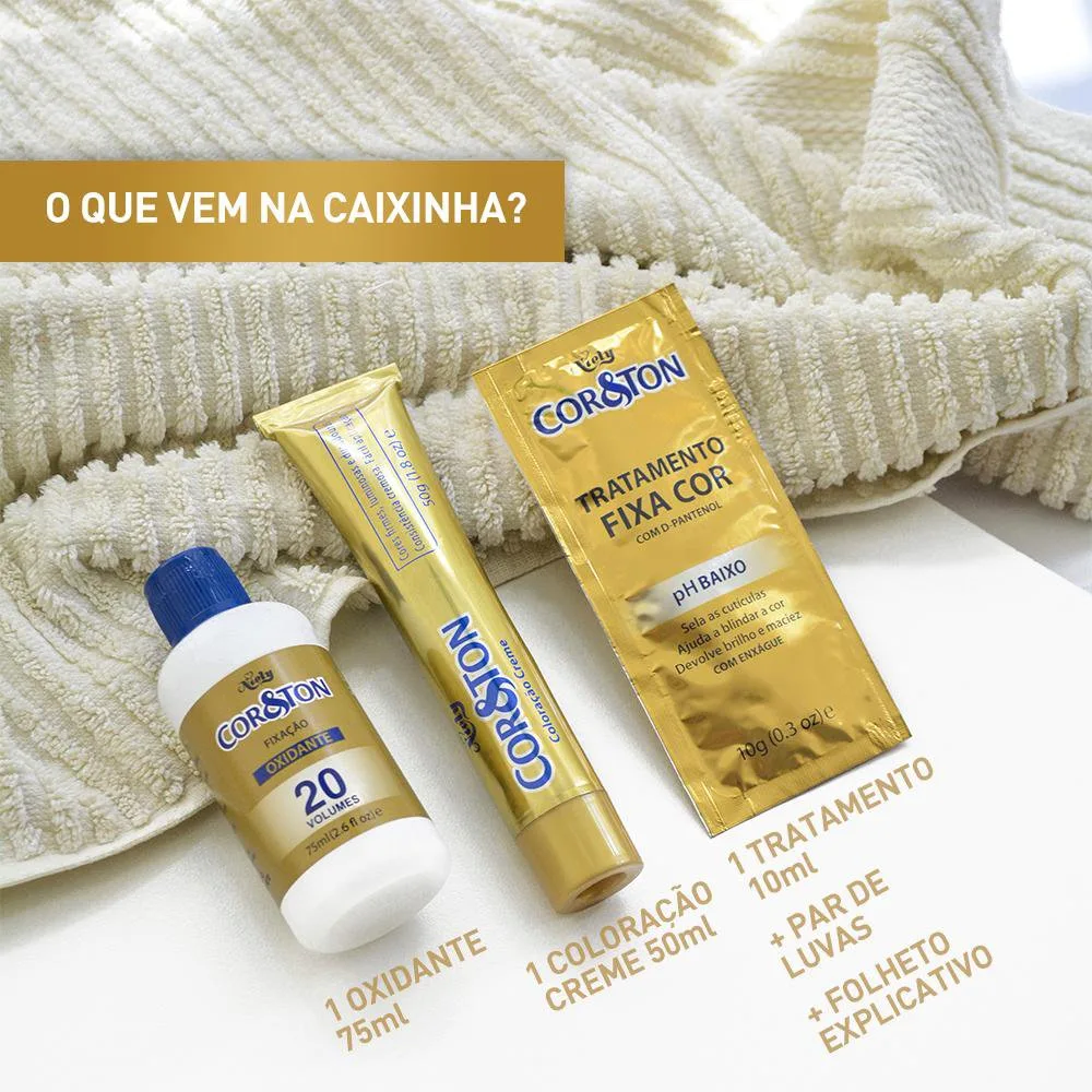 Coloração Niely Cor&Ton Castanho Claro 5.0
