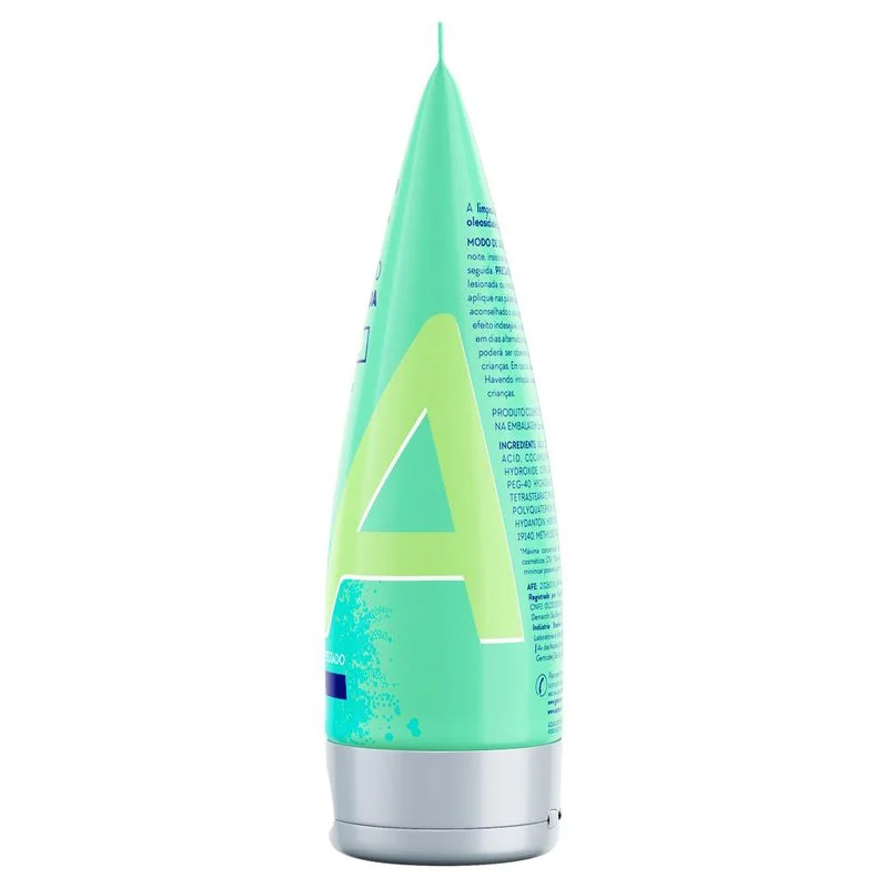 Sabonete Líquido Facial Asepxia Carvão Detox Purificante Pele Mista e Oleosa 150ml
