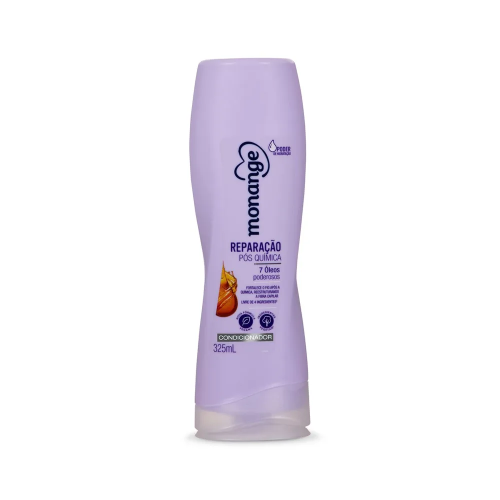 Condicionador Monange Reparação Pós Química 325ml