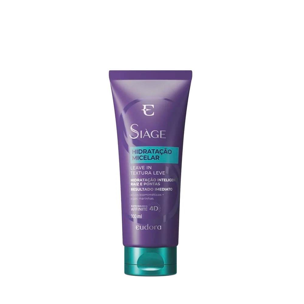 Leave-in Eudora Siàge Hidratação Micelar 100ml