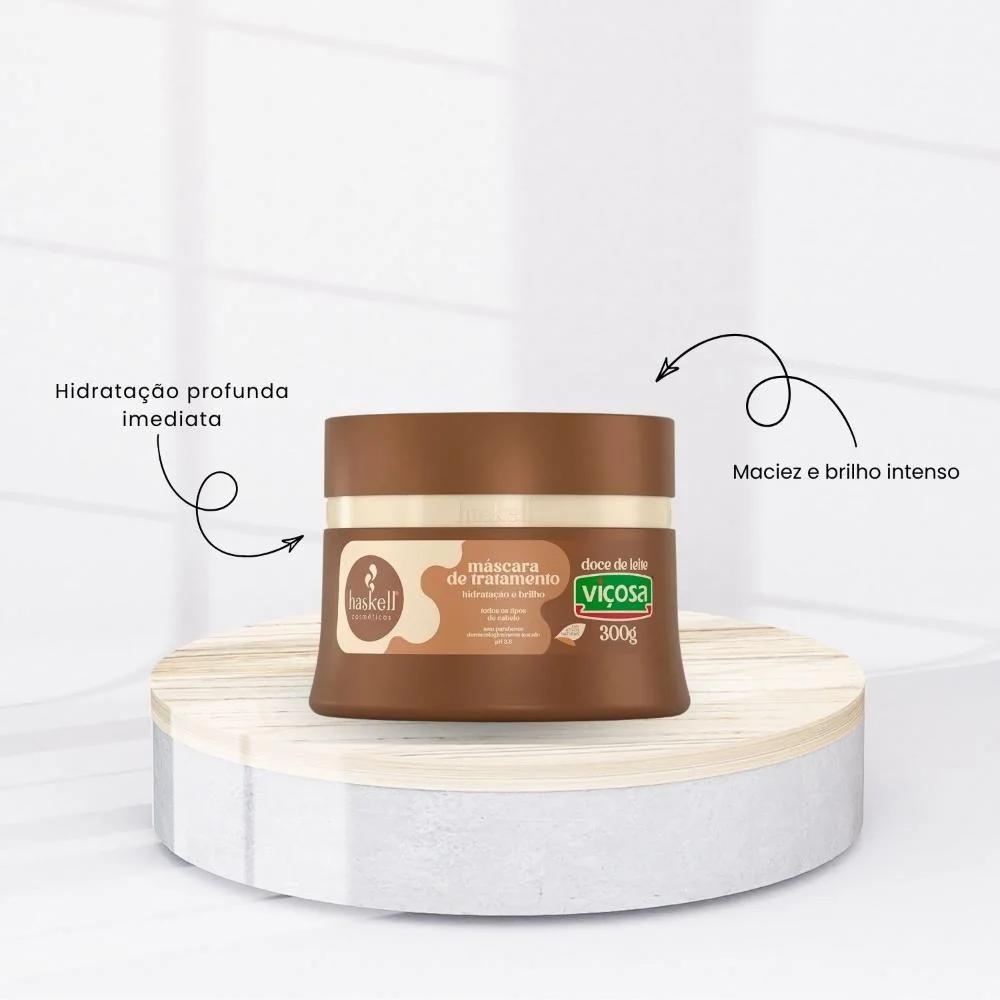 Haskell Viçosa - Máscara Doce de Leite Tratamento - 300g