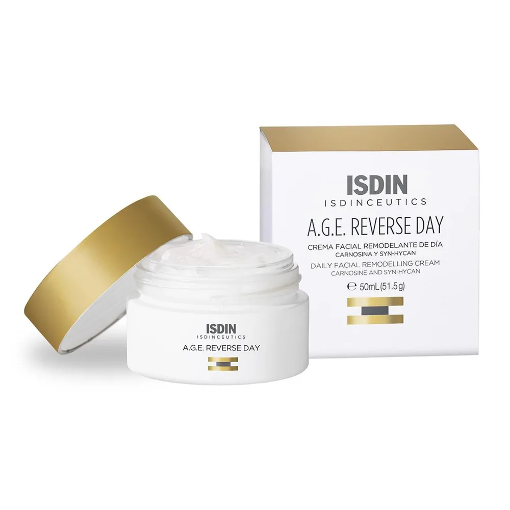 ISDIN Creme Facial Anti-Idade Remodelante Isdinceutics A.G.E. Reverse Day - 50ml