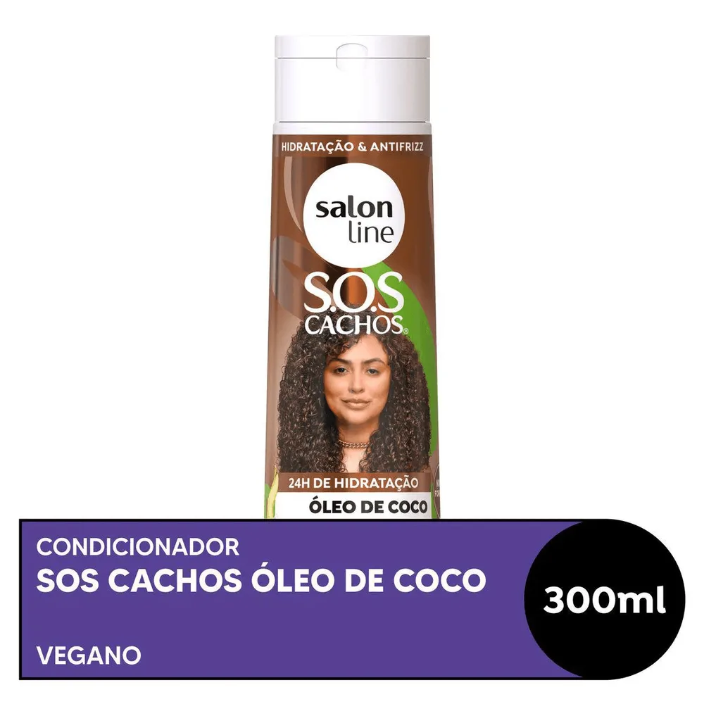 Condicionador Salon Line SOS Cachos Coco 300ml