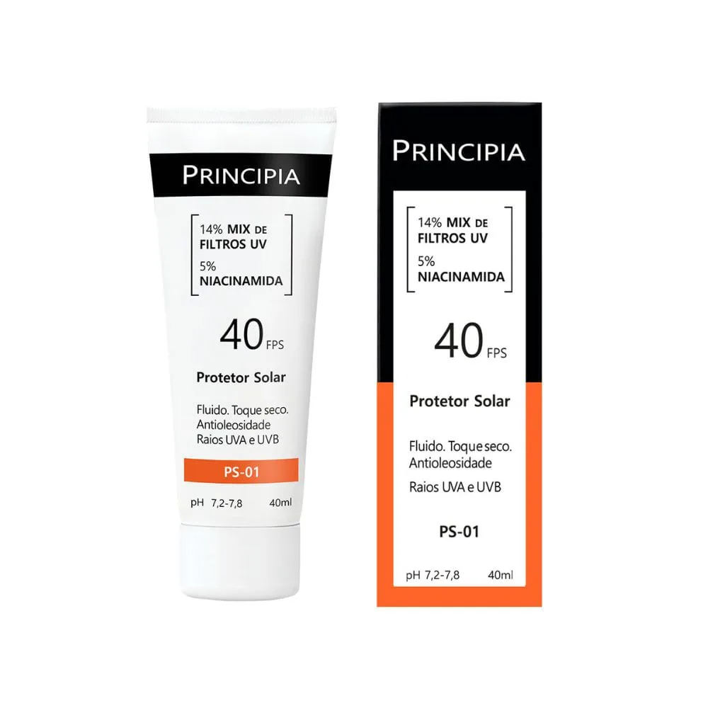 Protetor Solar Facial Principia Fps40 40ml
