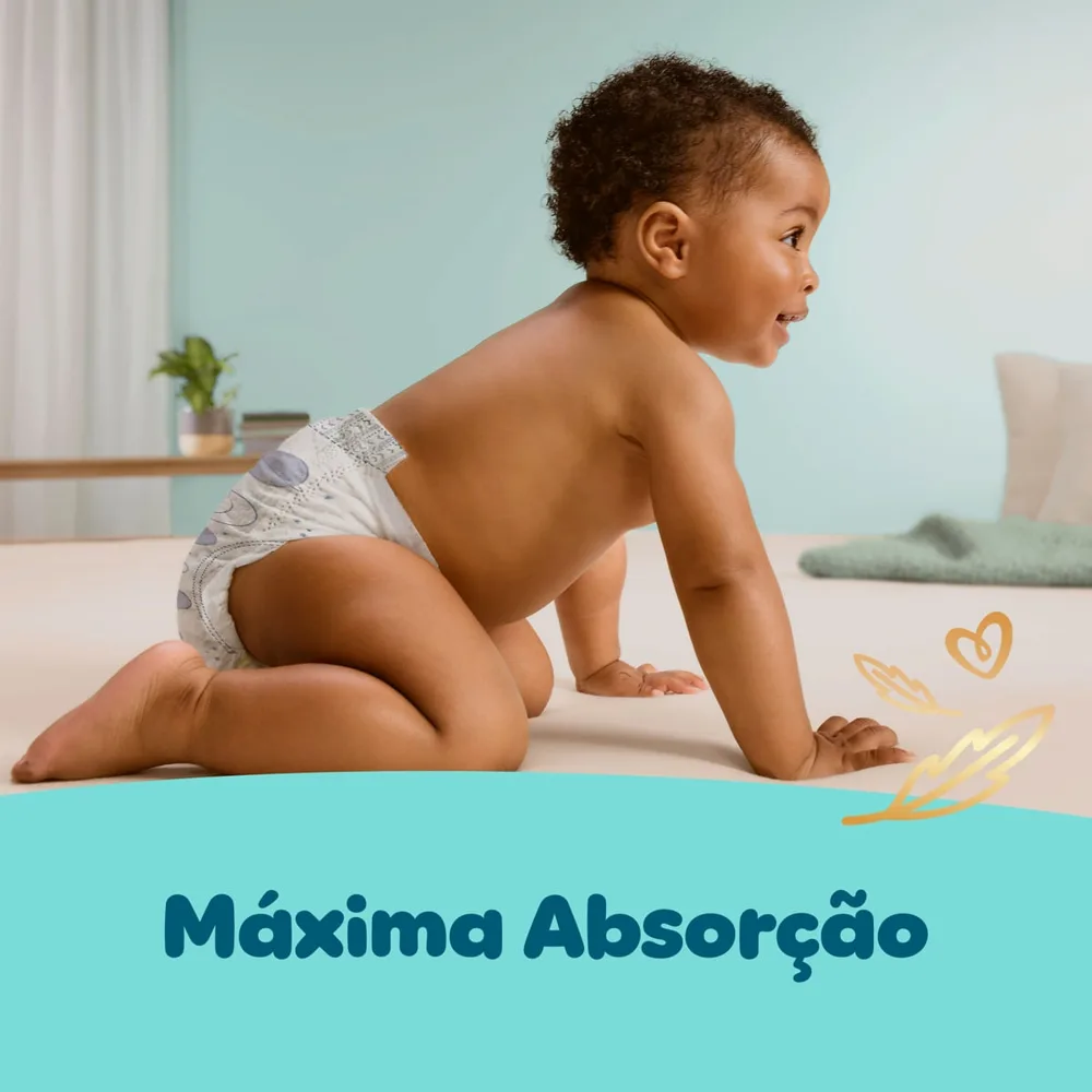 Fralda Pampers Premium Care M 80 Unidades
