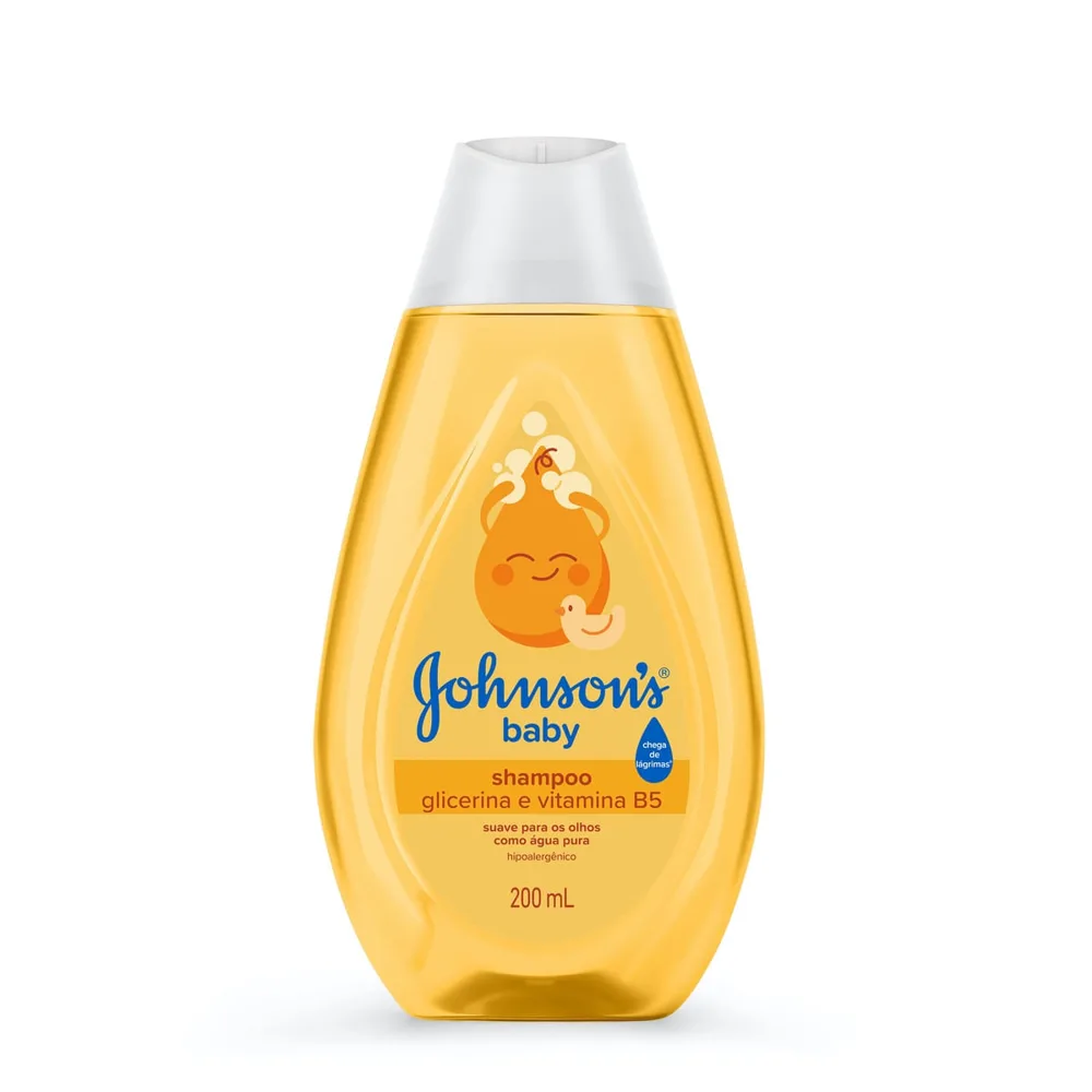 Shampoo Infantil Johnson's Baby Chega de Lágrimas 200ml