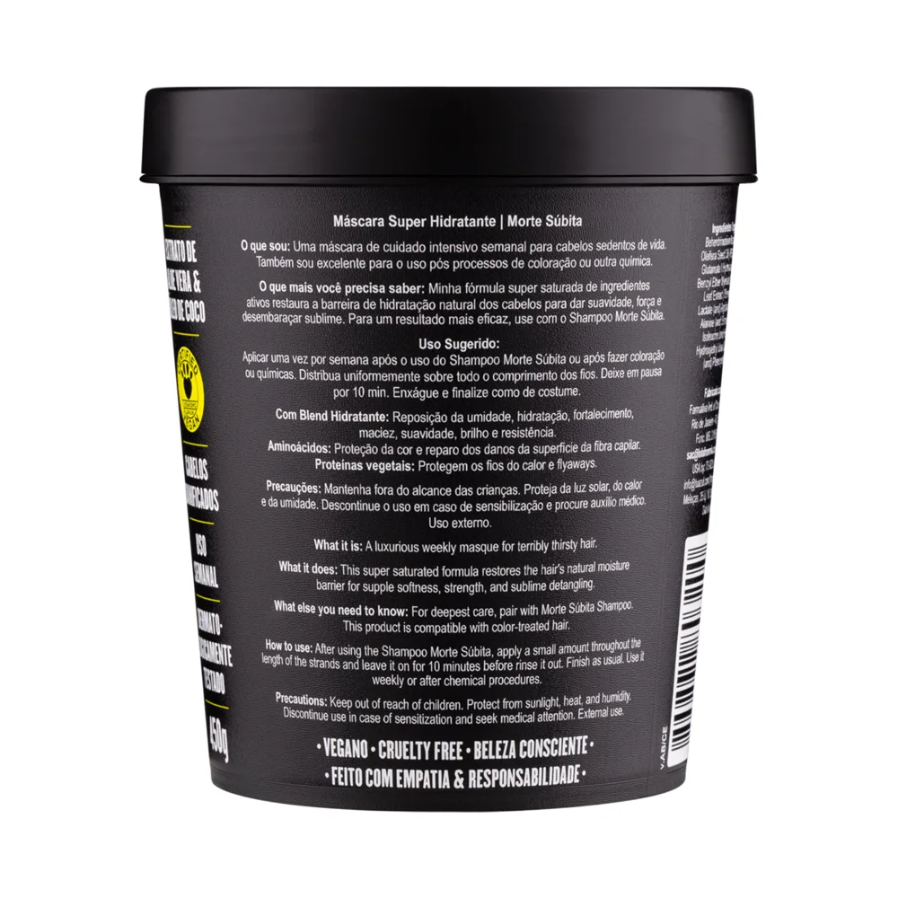 Máscara Capilar Lola Morte Súbita 450g