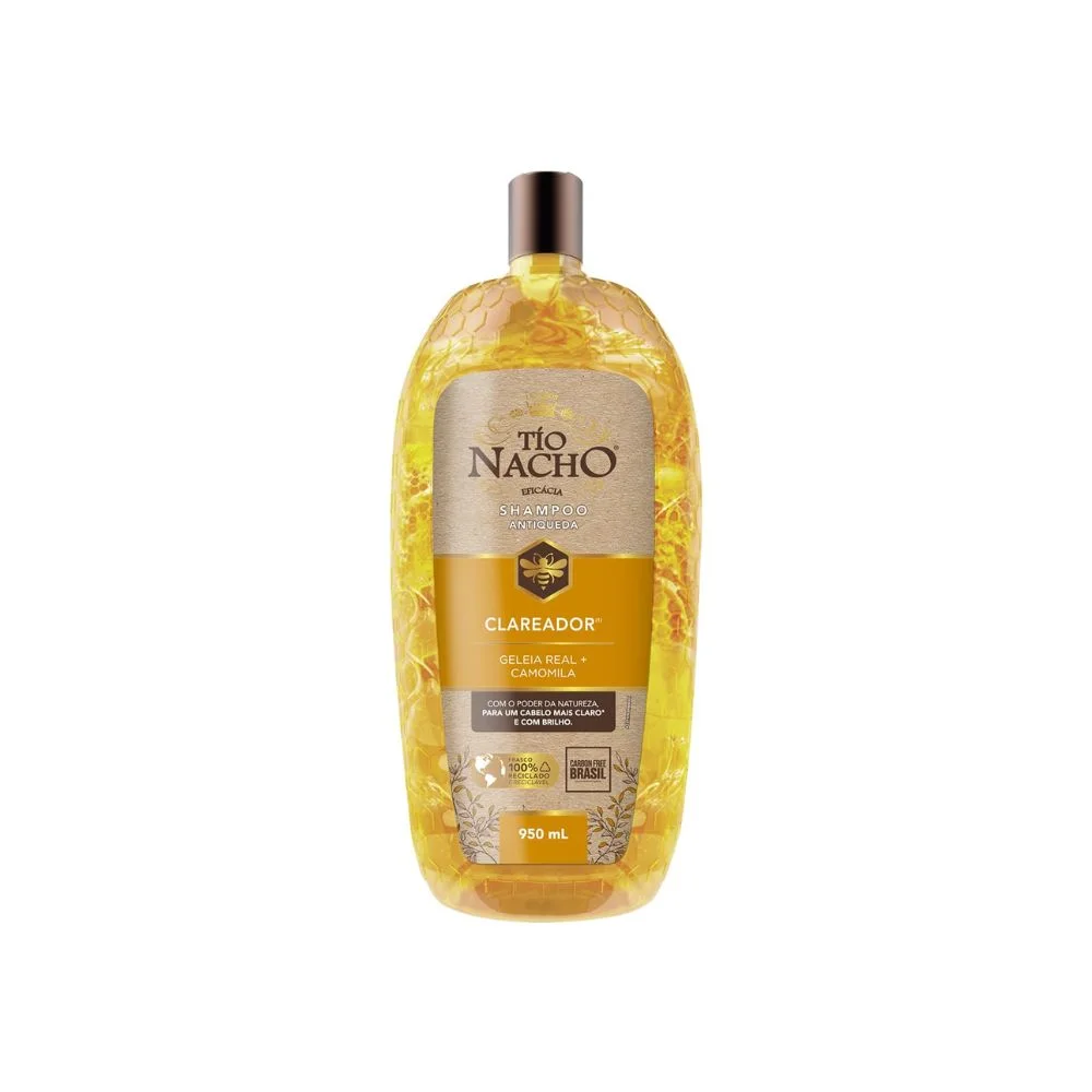 Shampoo Tío Nacho Clareador Antiqueda 950ml