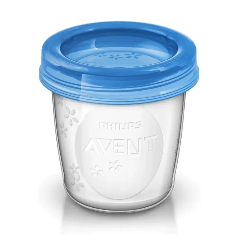 Kit Copos para Armazenamento de Leite Materno Philips Avent 180ml 10 Unidades