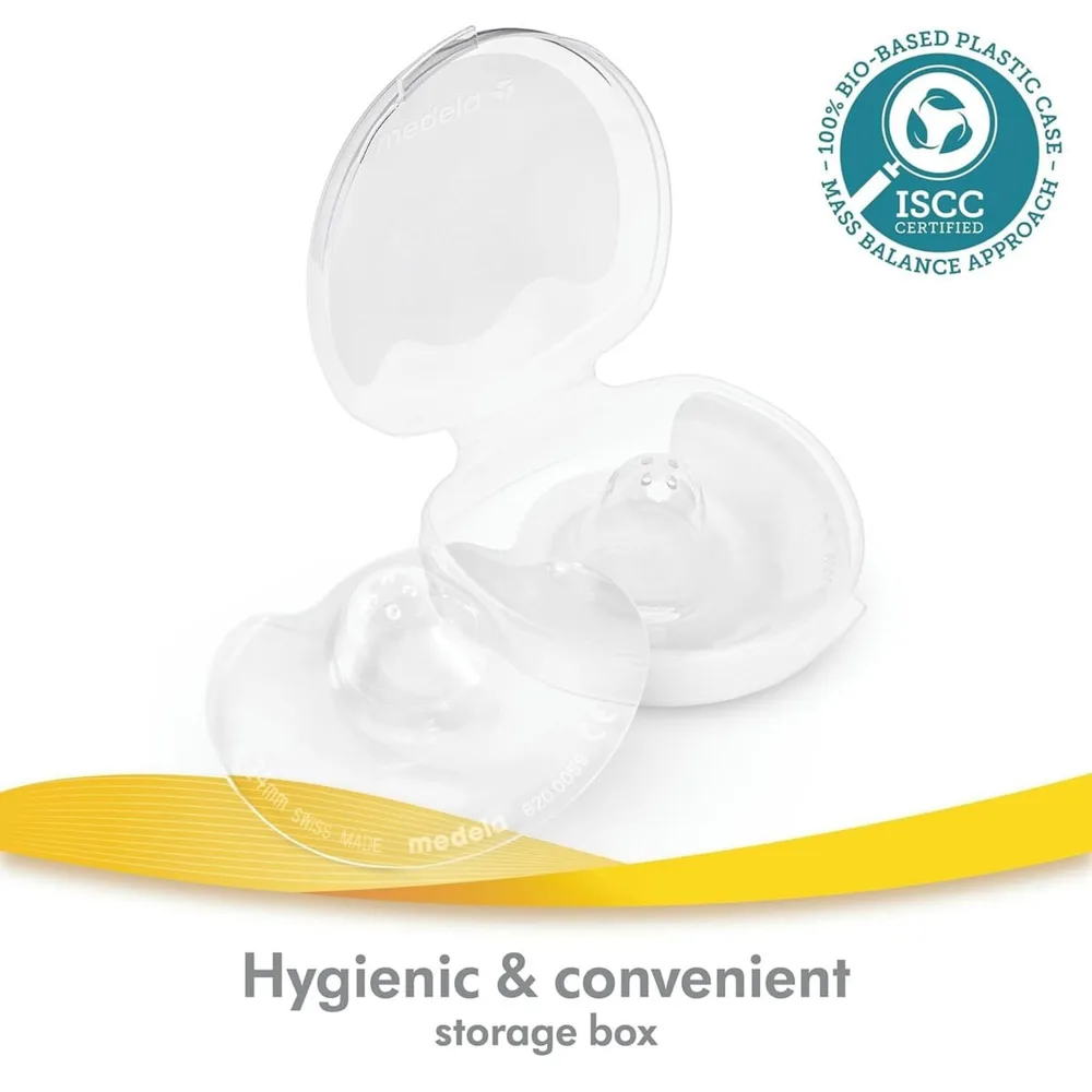 Protetor de Mamilo Medela Silicone Tamanho M 2 Unidades