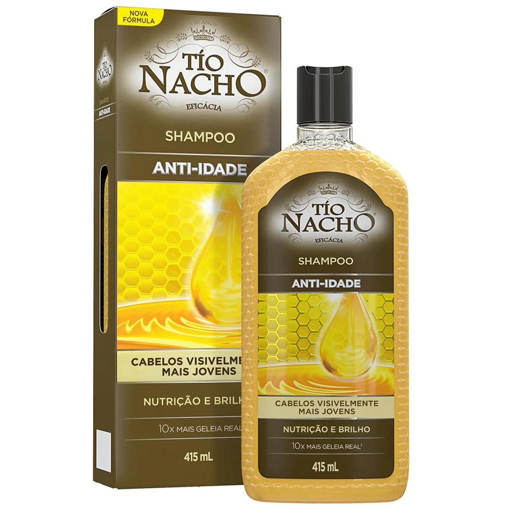 Shampoo Tío Nacho Anti-Idade 415ml