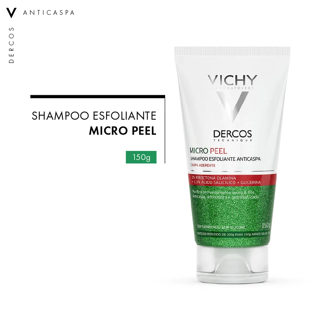 Shampoo Anticaspa Vichy Dercos Micro Peel 150ml