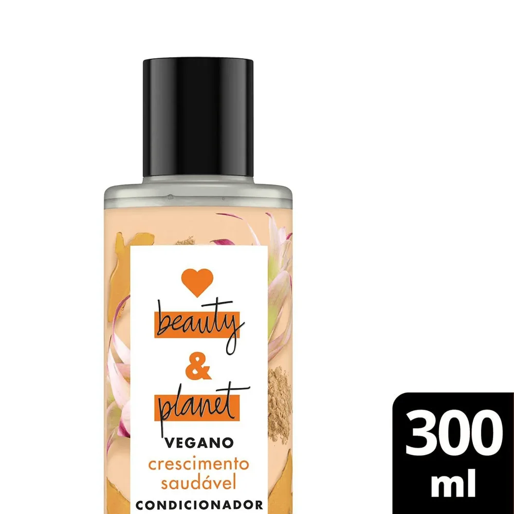 Condicionador Love Beauty & Planet Crescimento Saudável Vegano 300ml