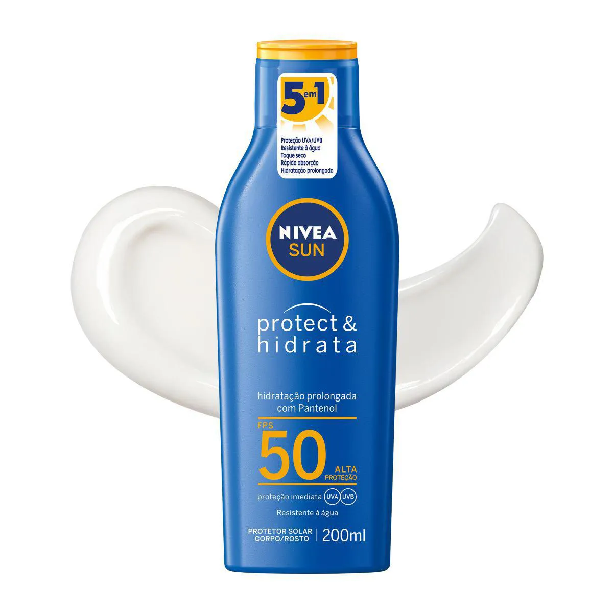 Nivea Sun Loção Protetora Light Feeling FPS 50 200ml